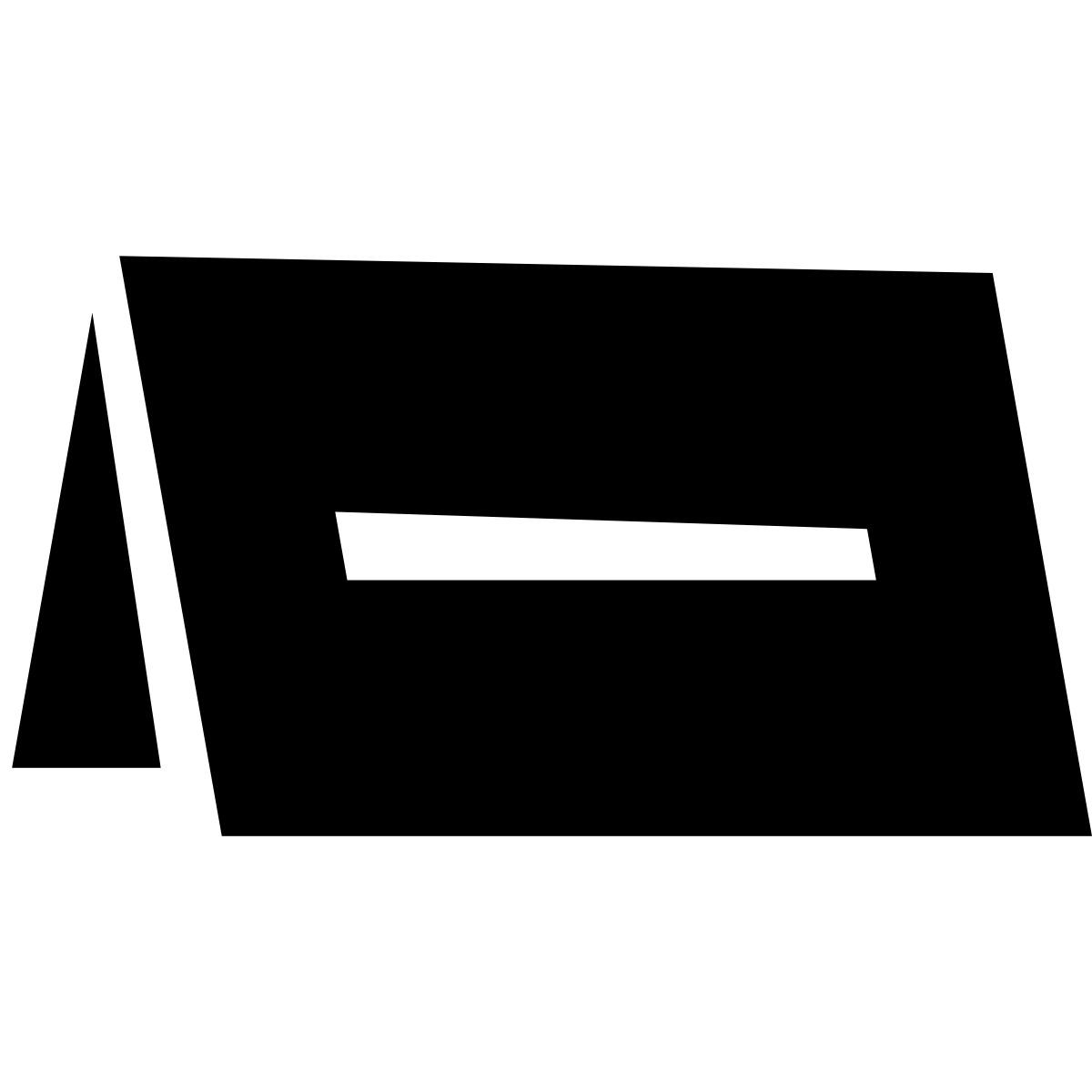 glyph neue style бронирование icon