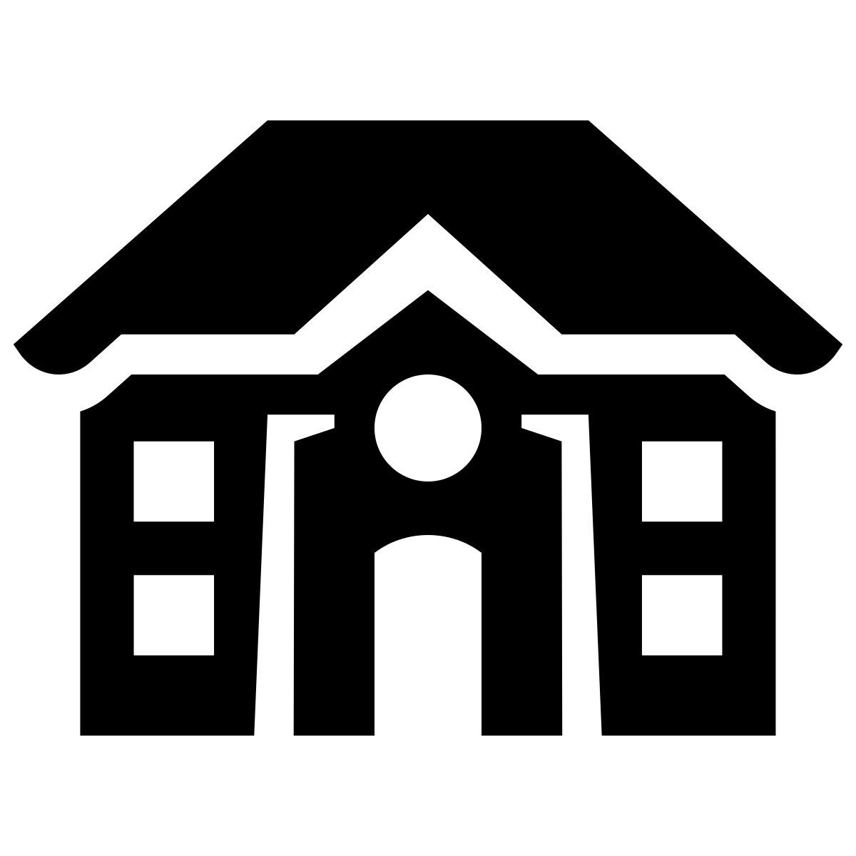 glyph neue style 거주 icon
