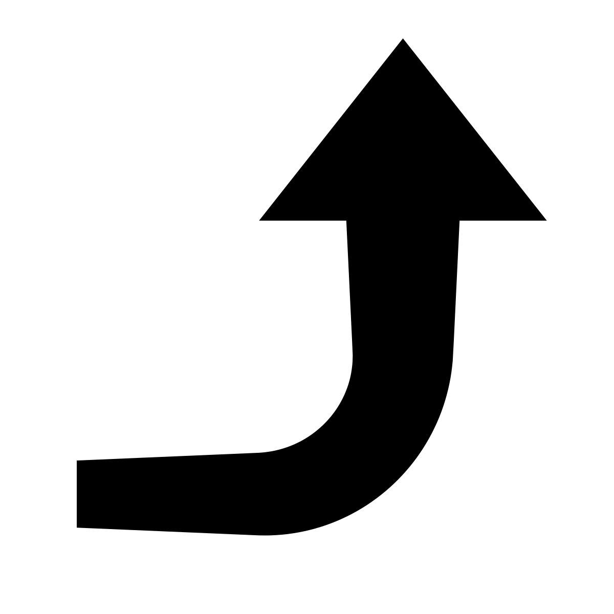 glyph neue style in alto a destra 2 icon