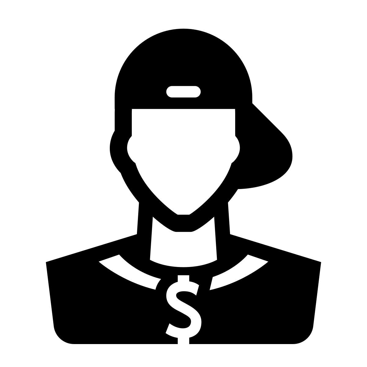 glyph neue style r'n'b icon
