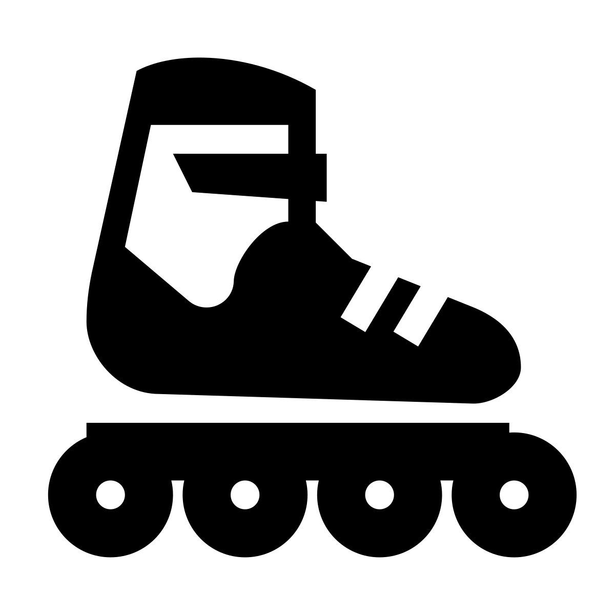 glyph neue style roler icon