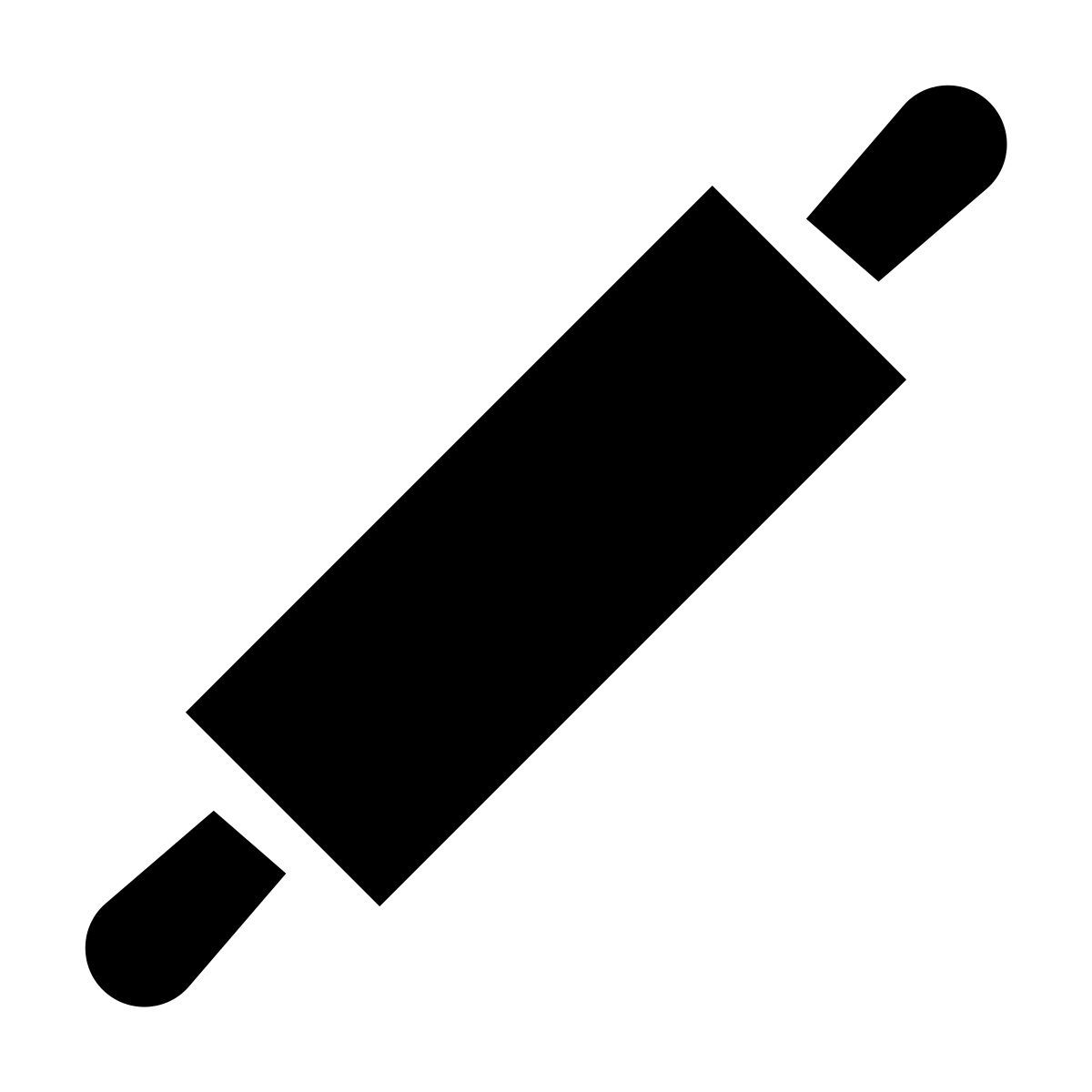 glyph neue style rolo de massa icon
