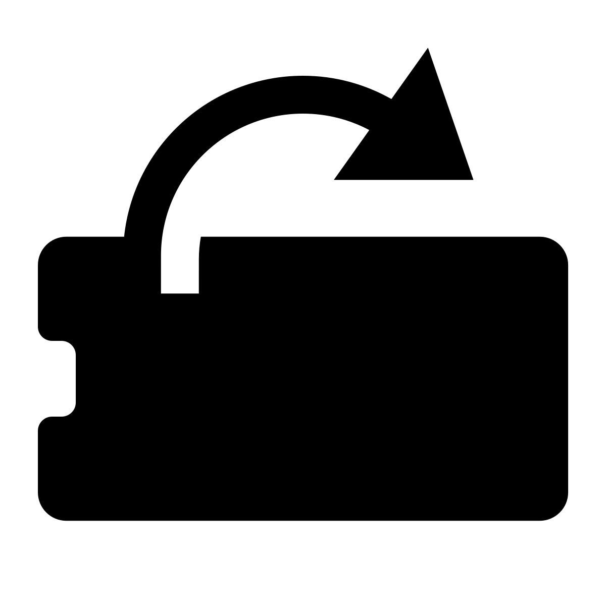 glyph neue style girar pantalla icon