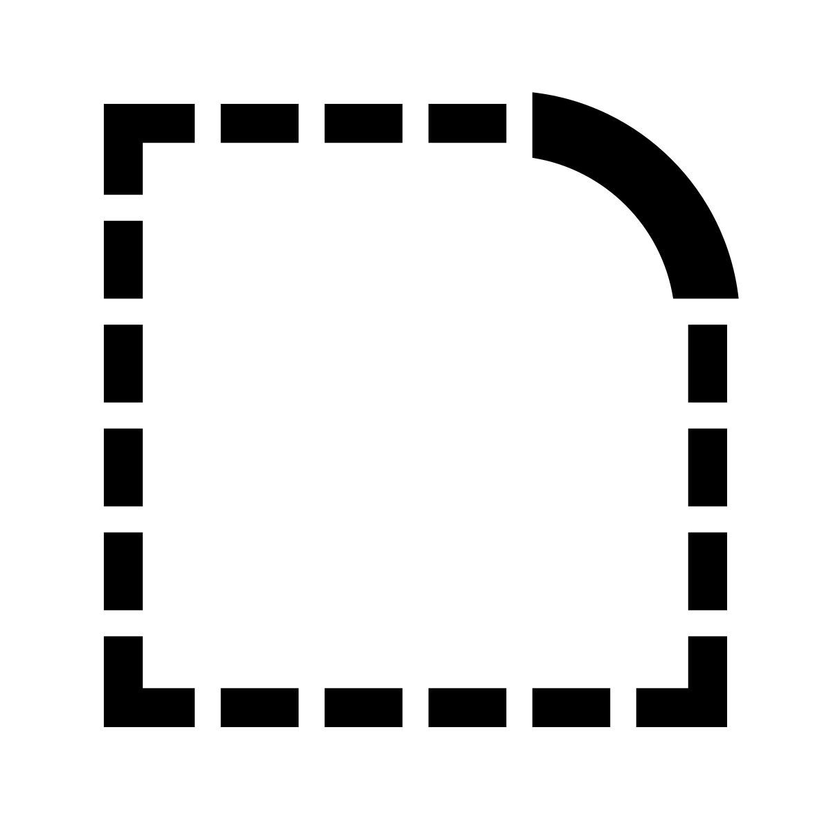 glyph neue style 角丸 icon