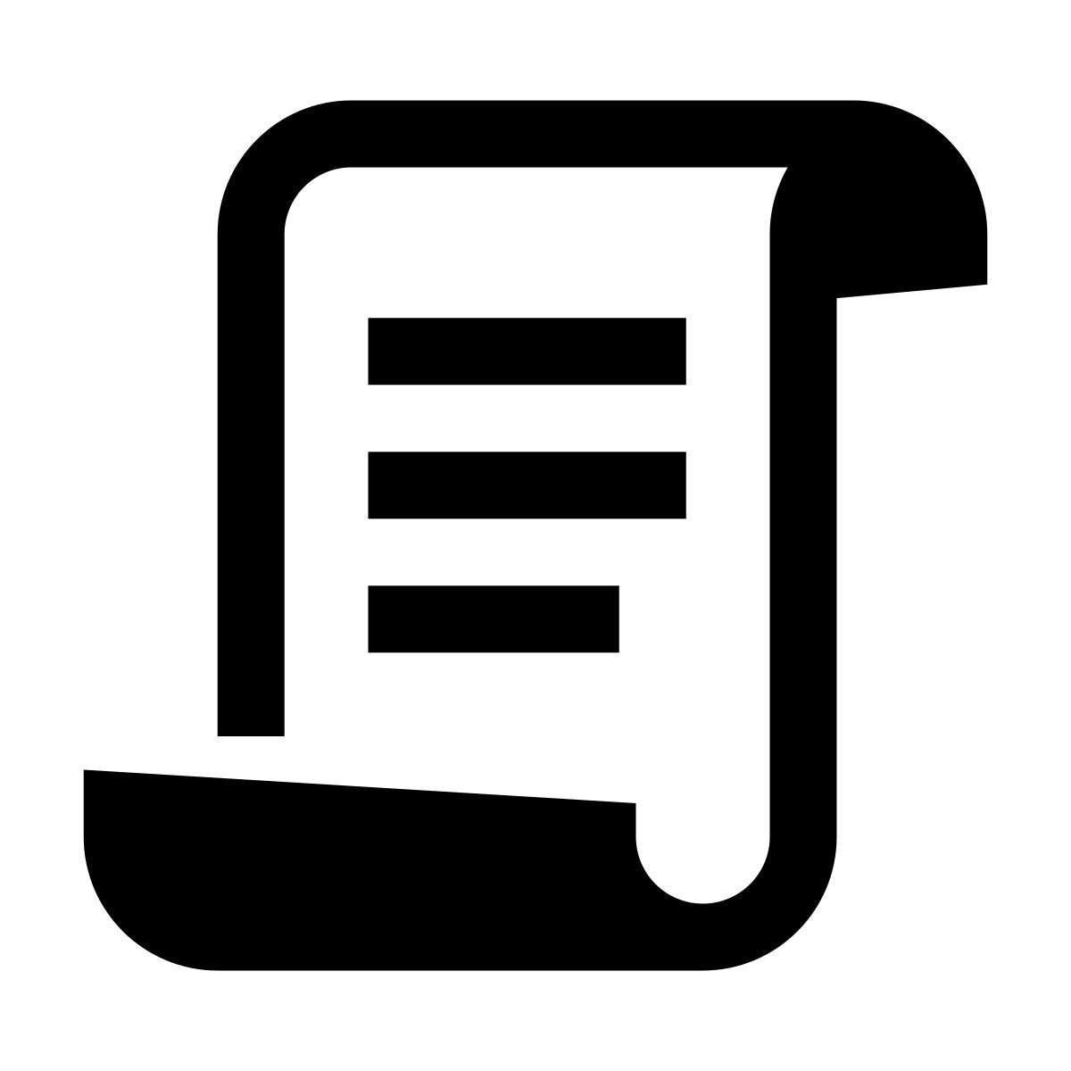 glyph neue style regras icon