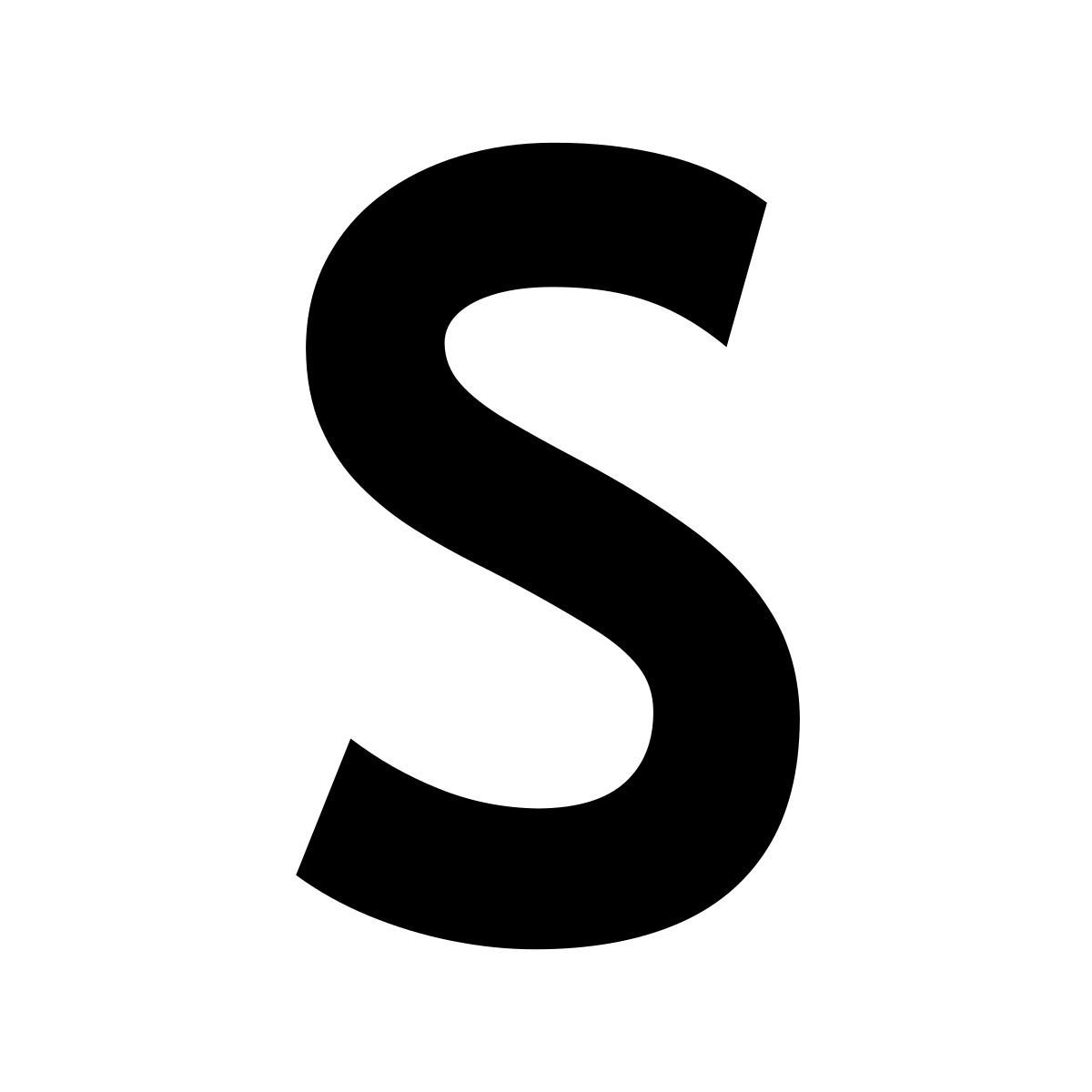 glyph neue style s icon