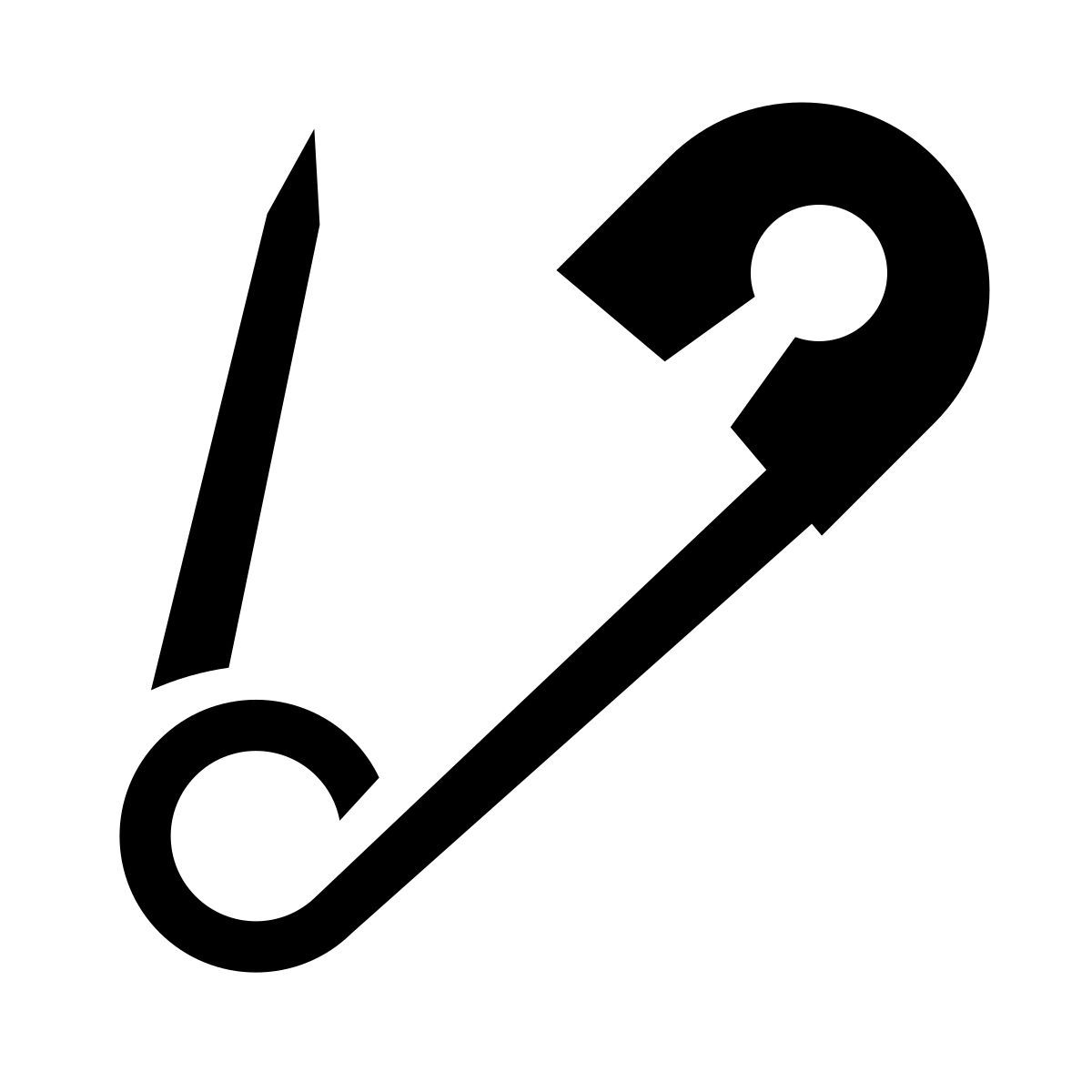 glyph neue style 安全ピン icon