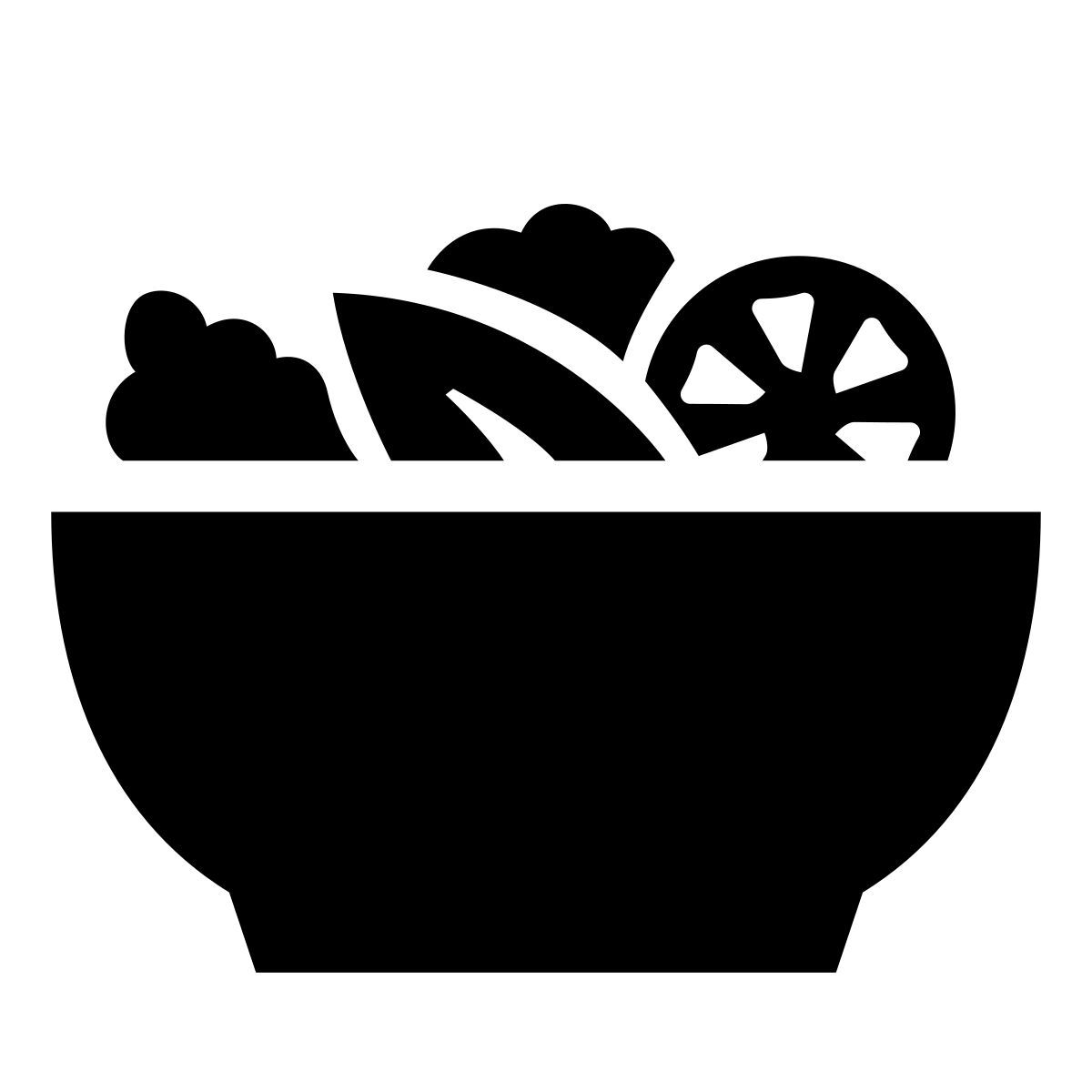 glyph neue style salat icon
