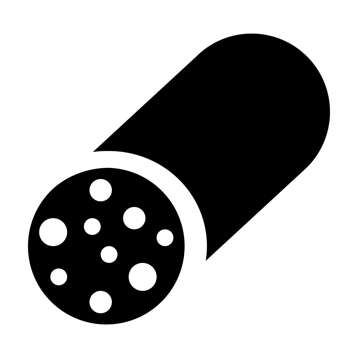 glyph neue style салями icon
