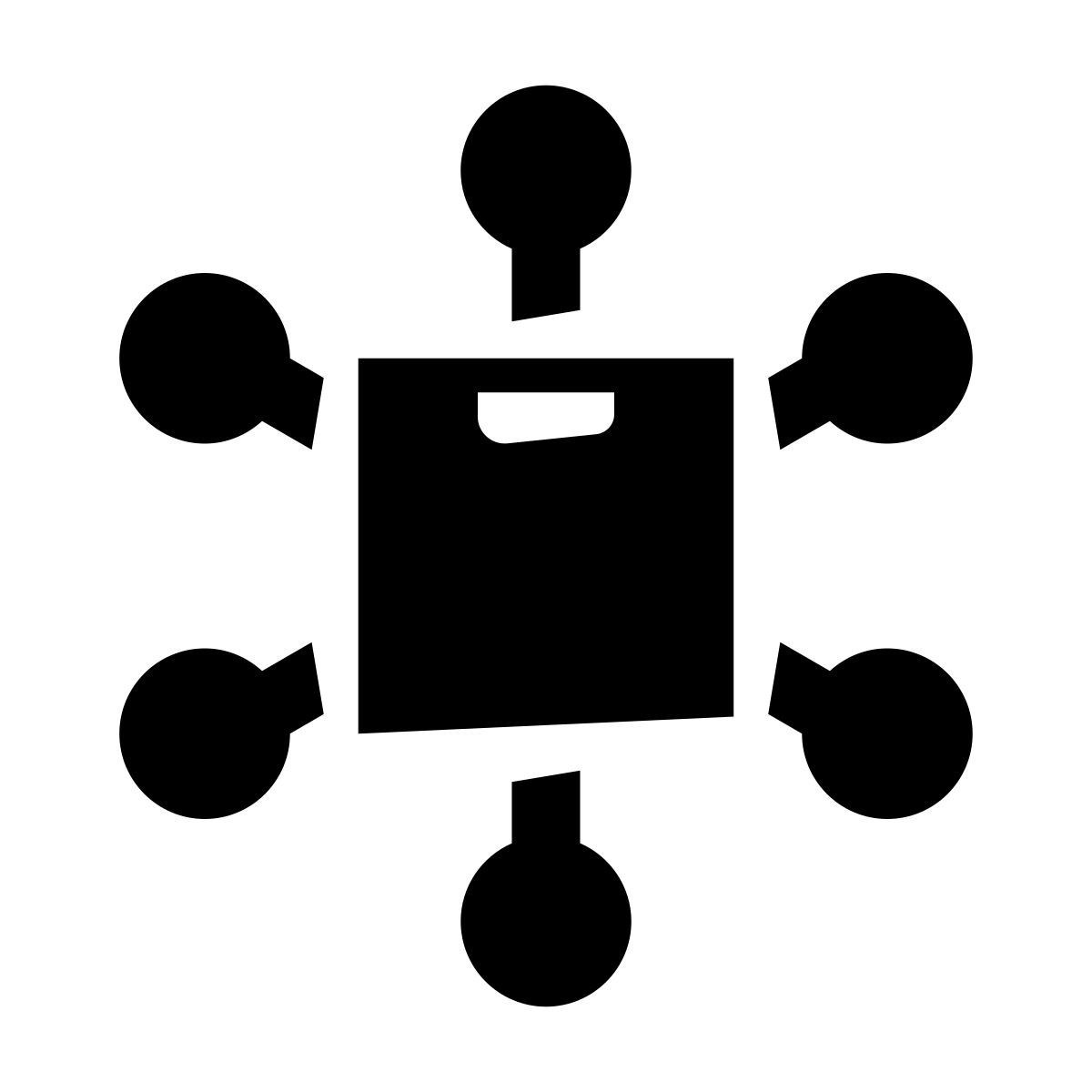 glyph neue style マルチチャンネル icon