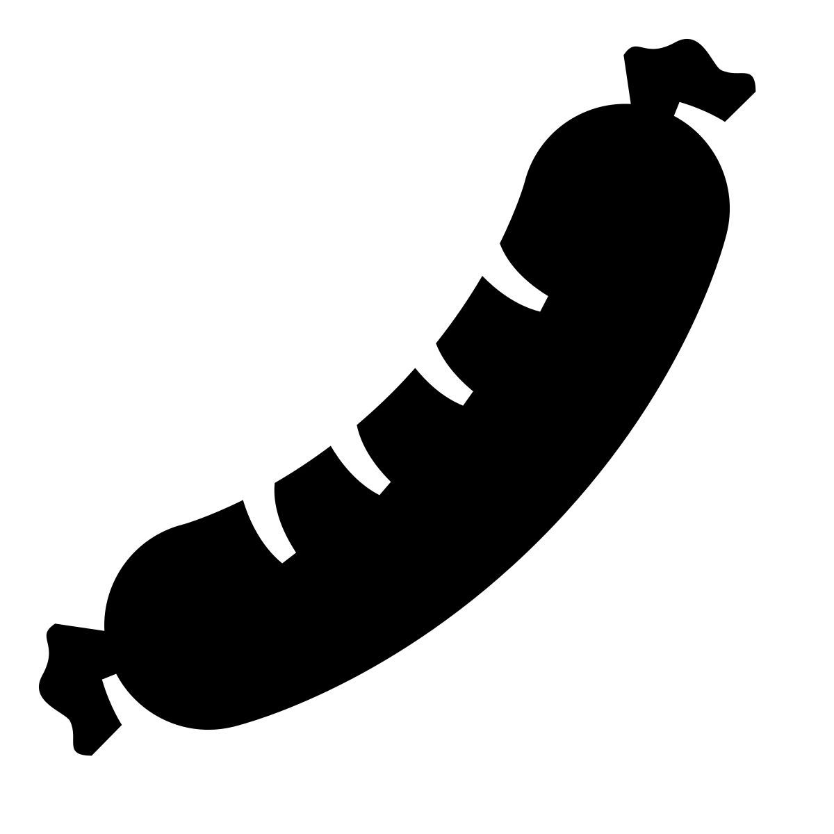 glyph neue style saucisse icon