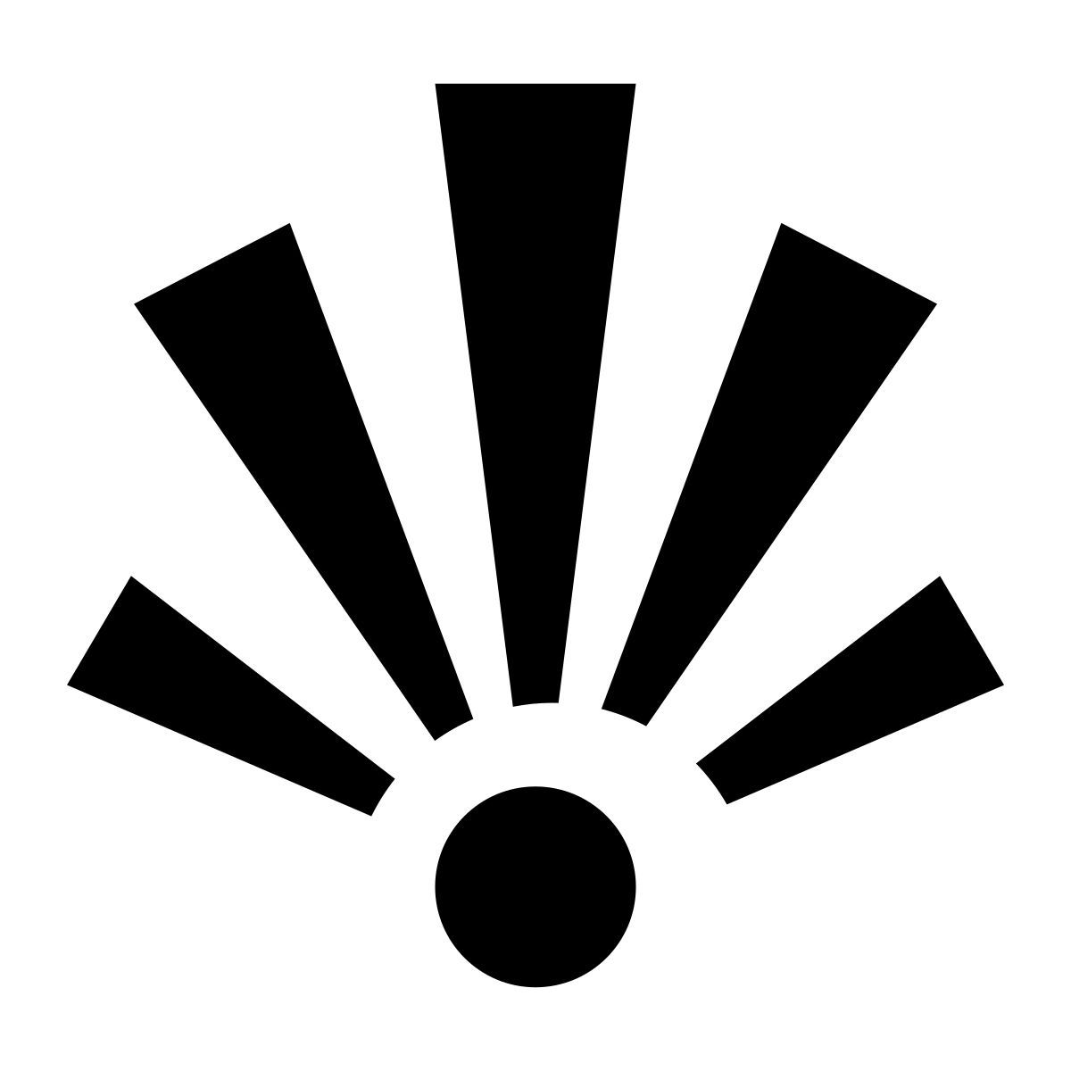 glyph neue style vista panoramica icon