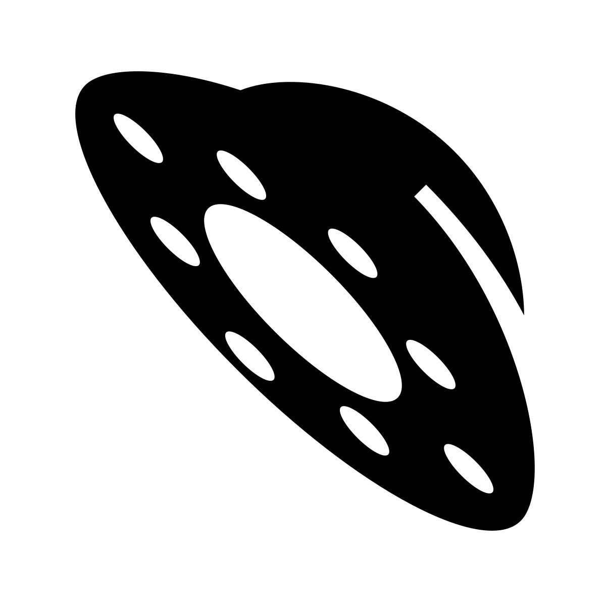 glyph neue style fantascienza icon