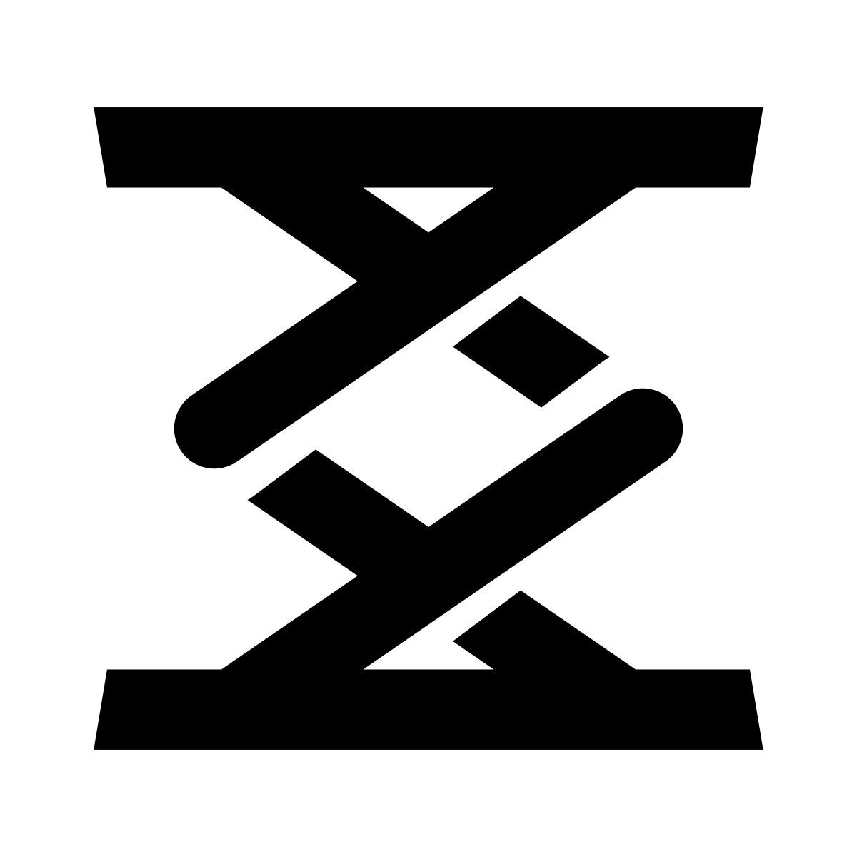 glyph neue style hebebühne icon