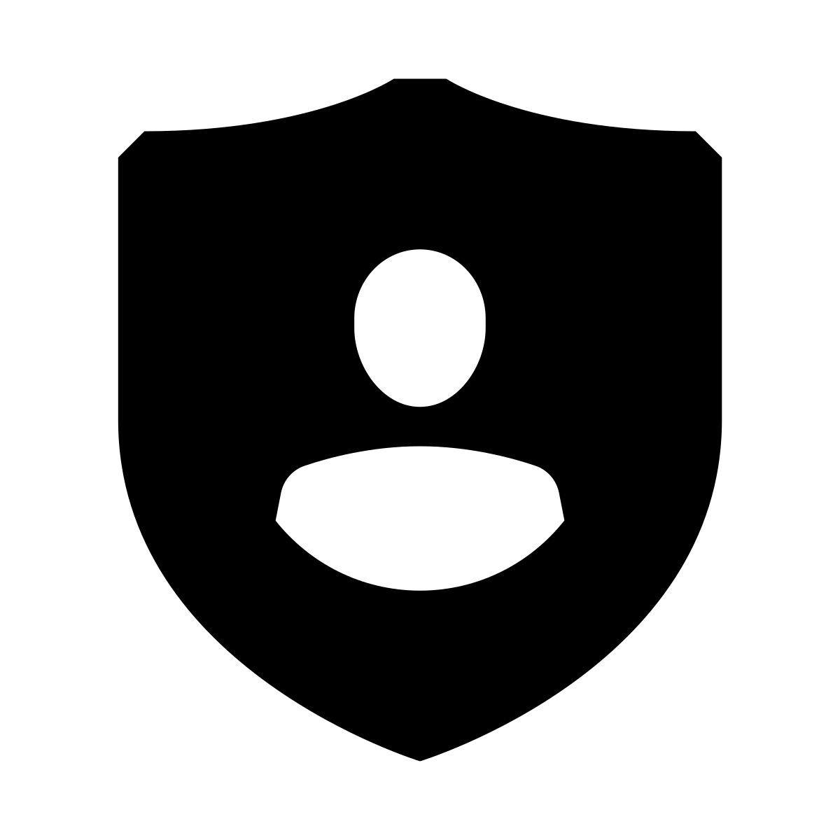 glyph neue style sicherheit benutzer männlich icon