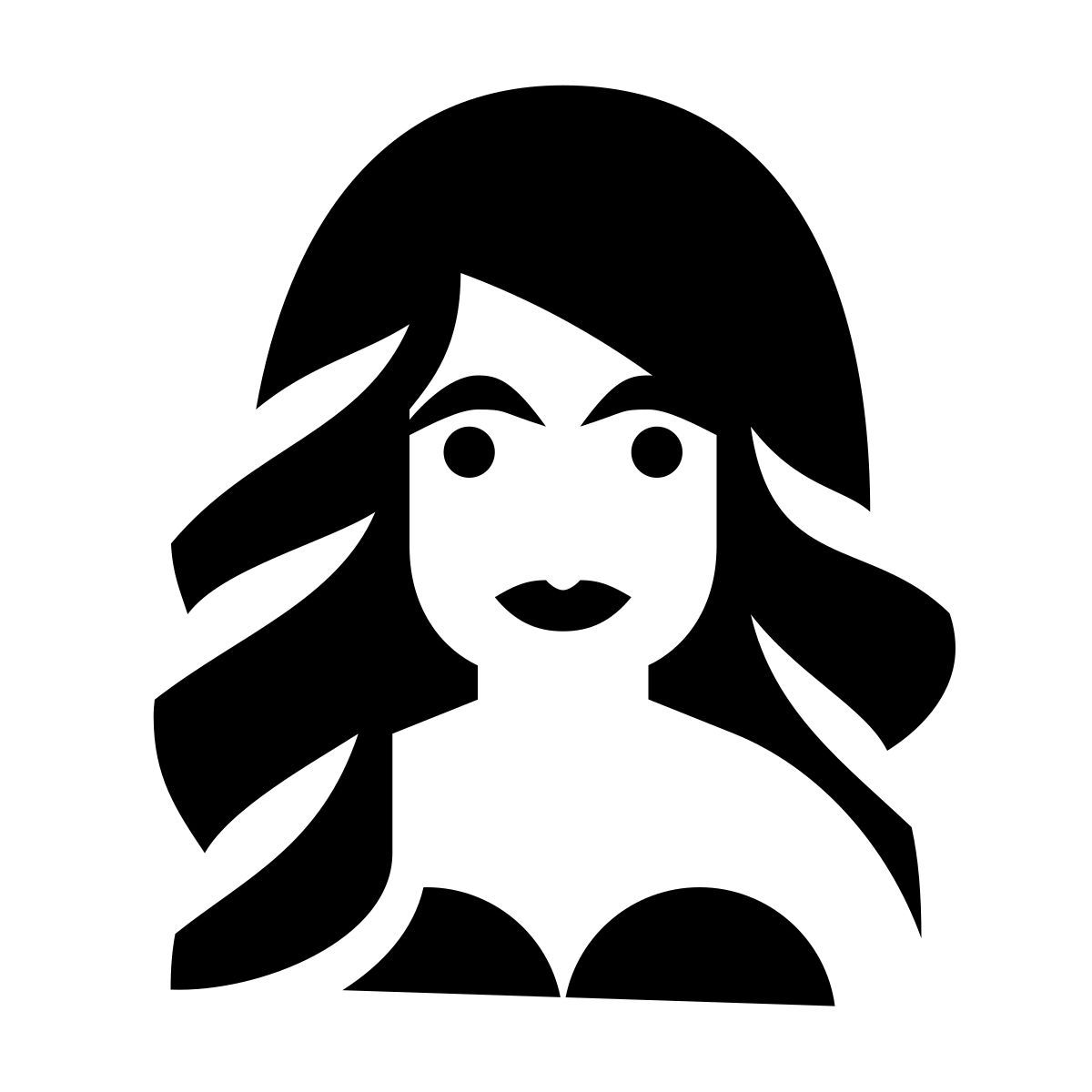 glyph neue style selena gomez icon