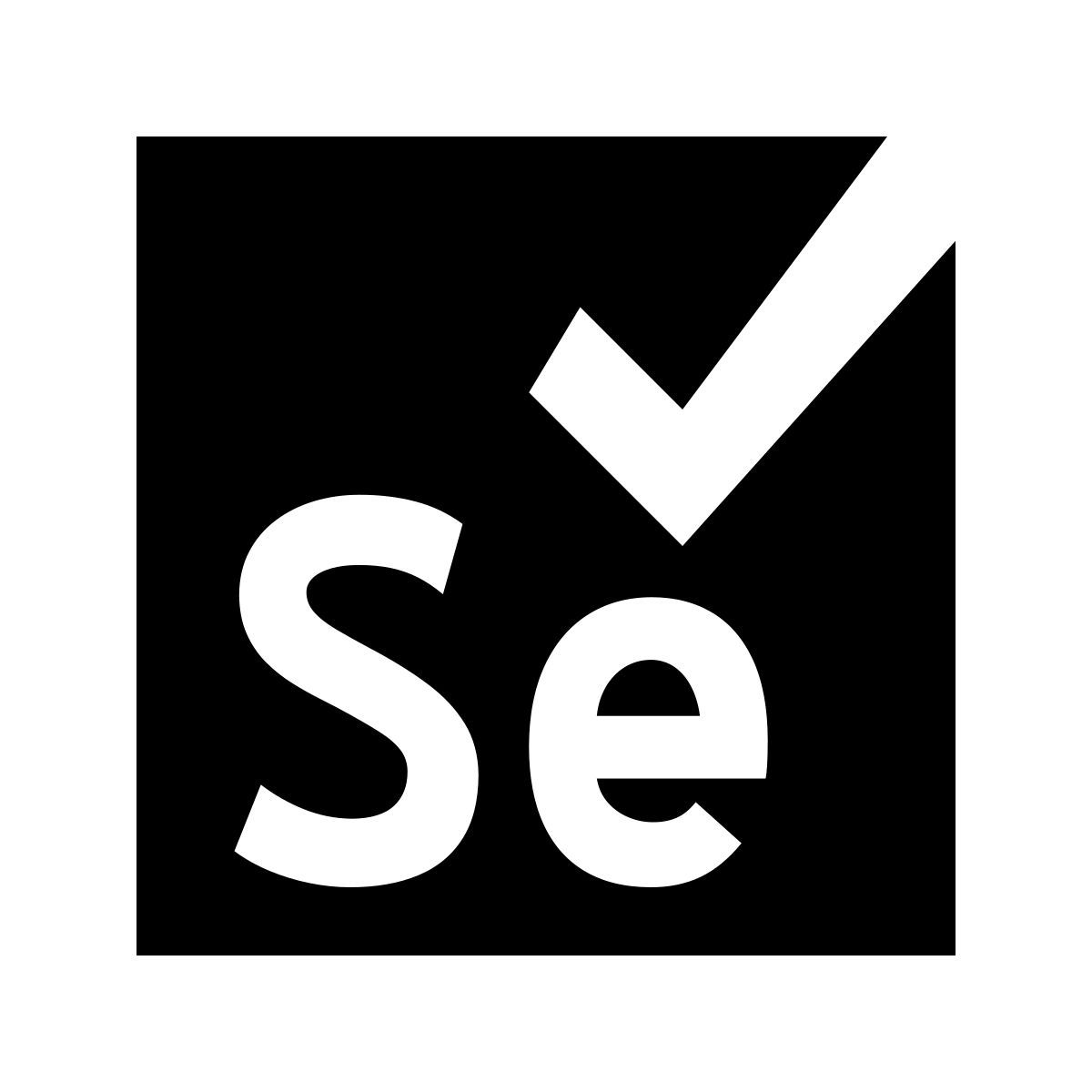 glyph neue style automazione del test di selenio icon