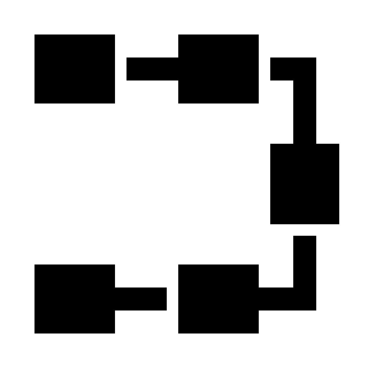 glyph neue style 連立タスク icon