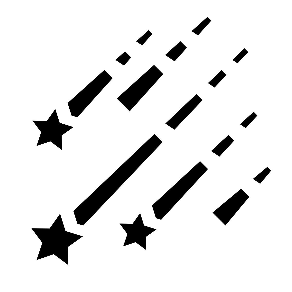 glyph neue style 流星 icon