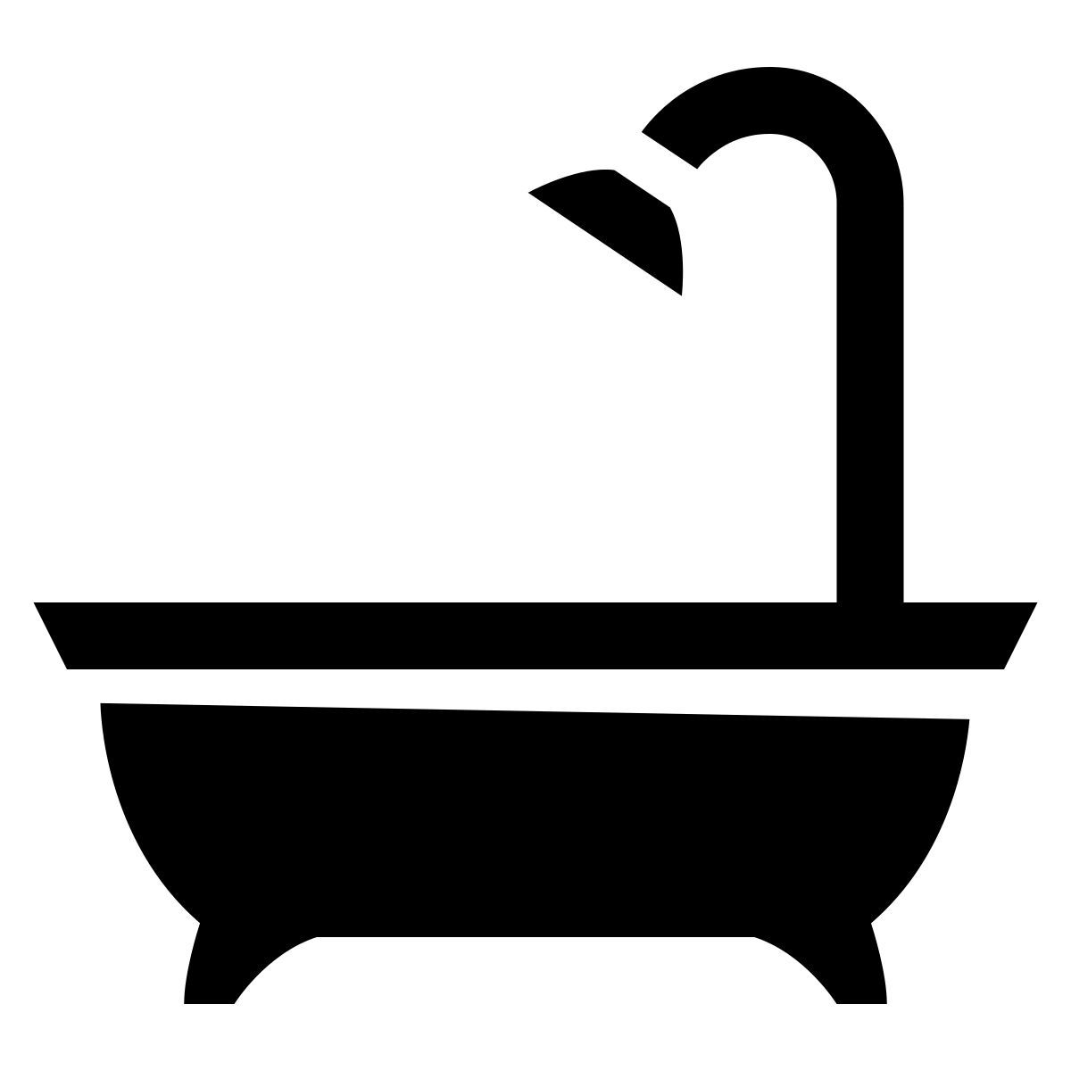 glyph neue style 淋浴间和浴缸 icon