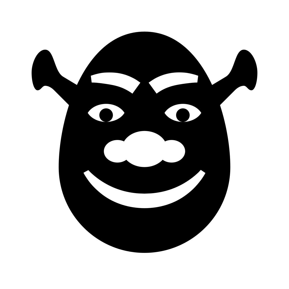glyph neue style シュレック icon