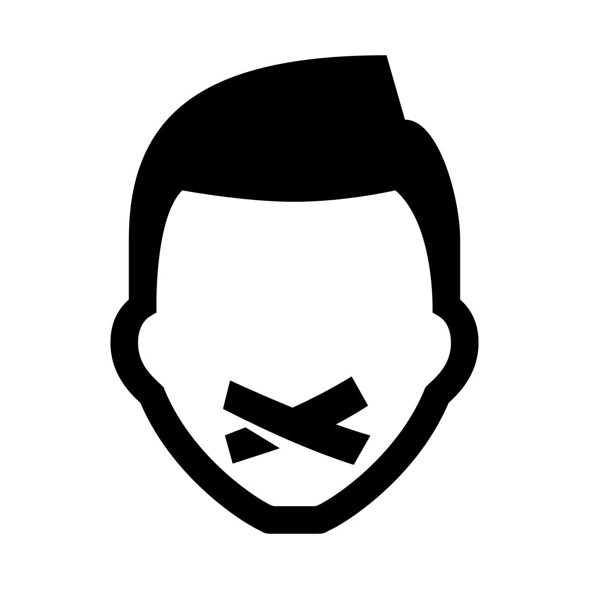 glyph neue style заглушенный icon