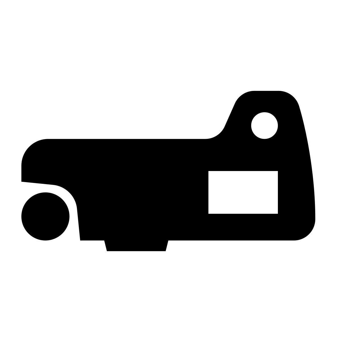 glyph neue style boitier d'appareil photo slr icon
