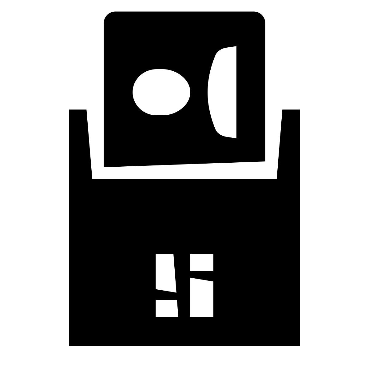 glyph neue style スマートカードリーダー icon