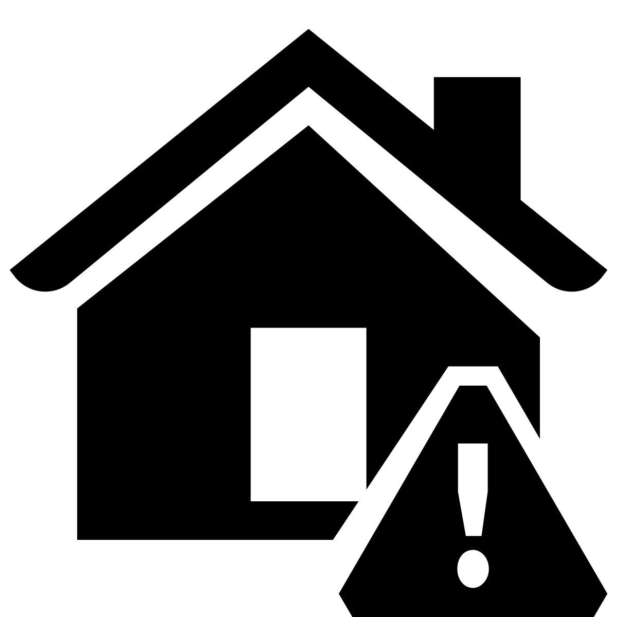 glyph neue style умная домашняя ошибка icon