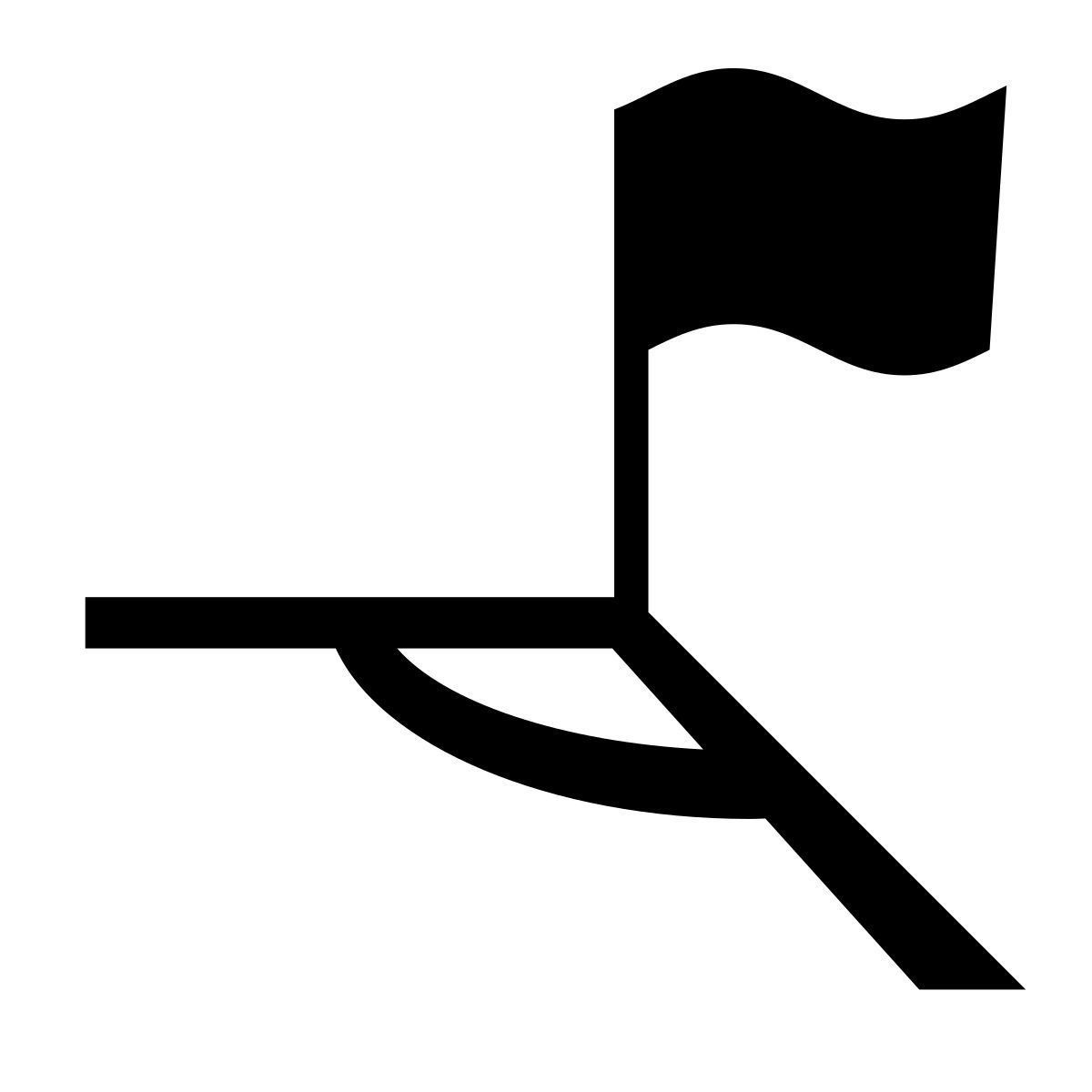 glyph neue style escanteio icon
