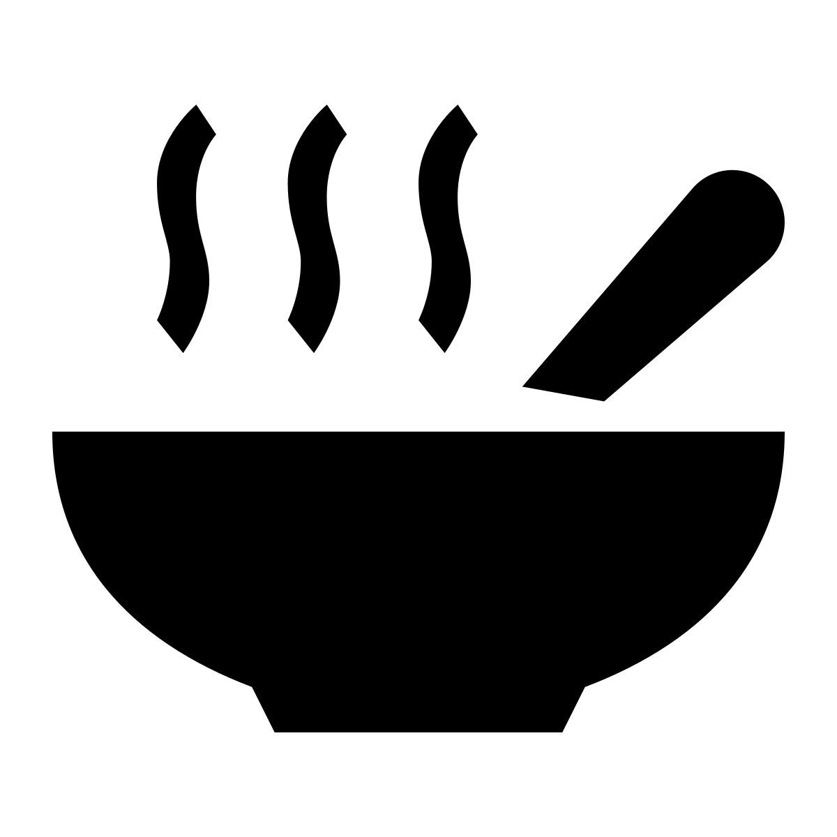 glyph neue style suppe icon