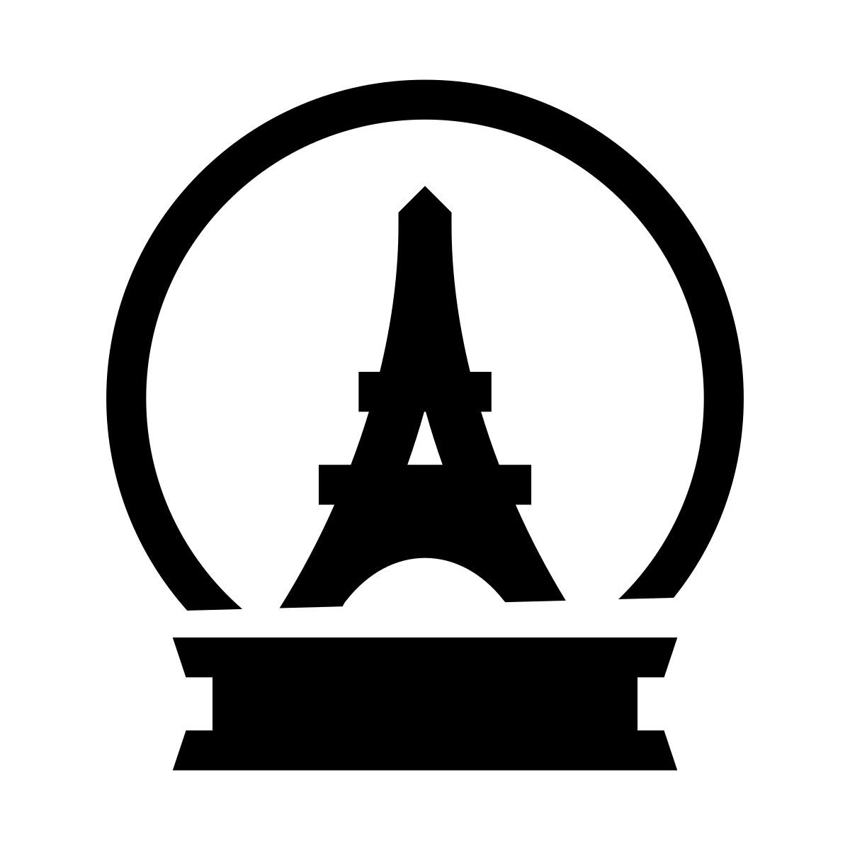 glyph neue style souvenir de vacances icon