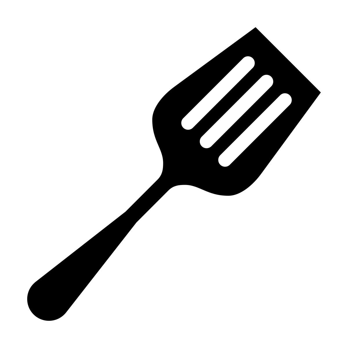 glyph neue style spatula icon