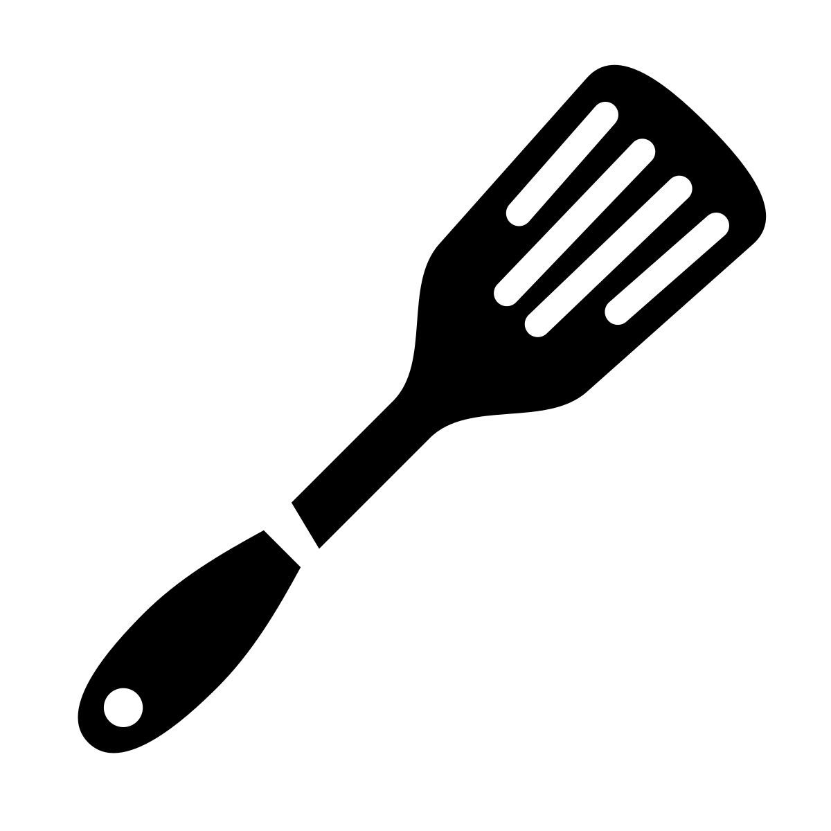 glyph neue style spatula icon