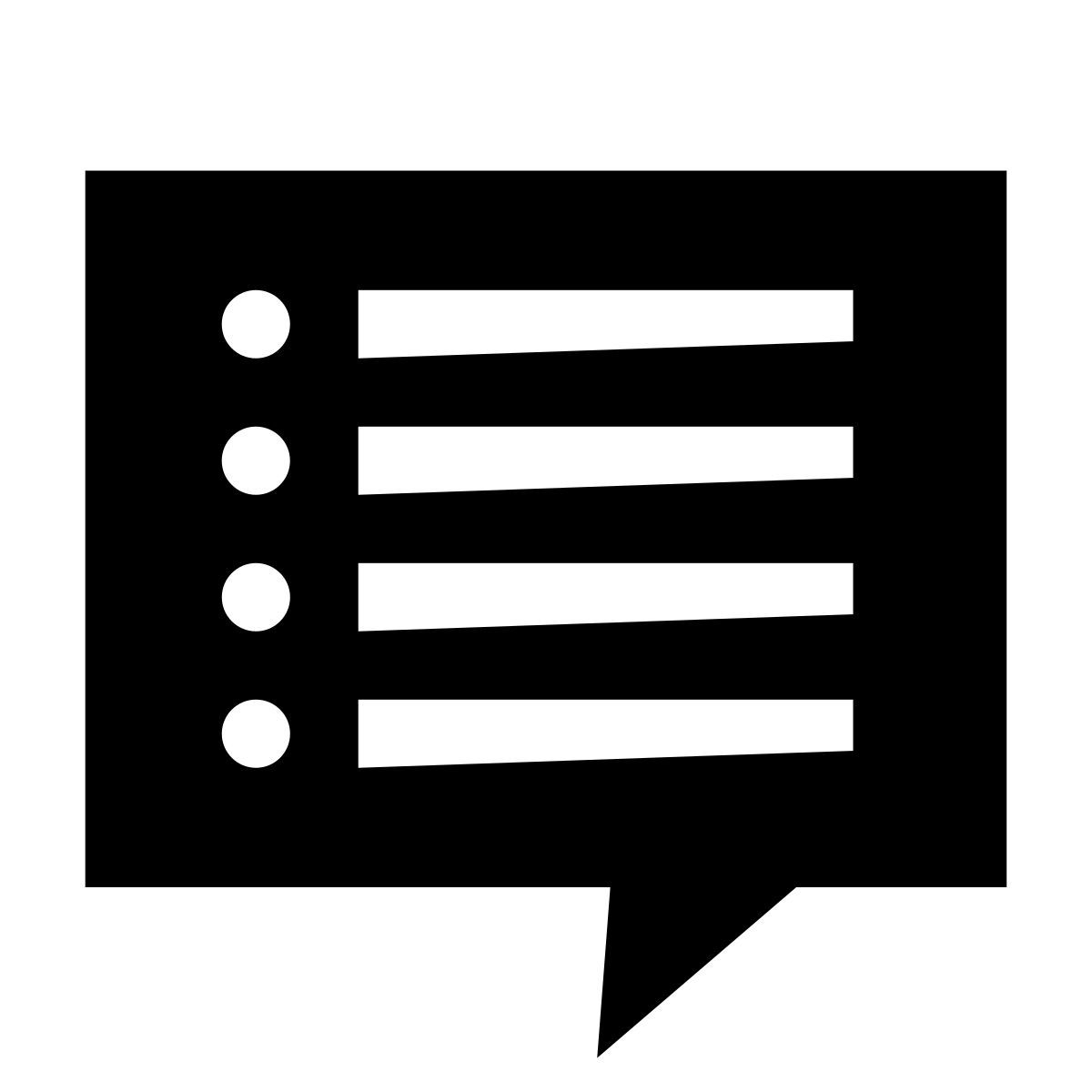 glyph neue style スピーカーノート icon