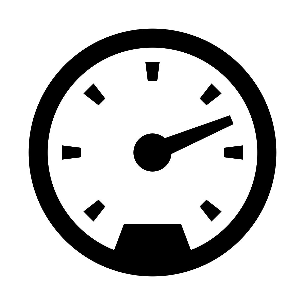 glyph neue style tacho icon