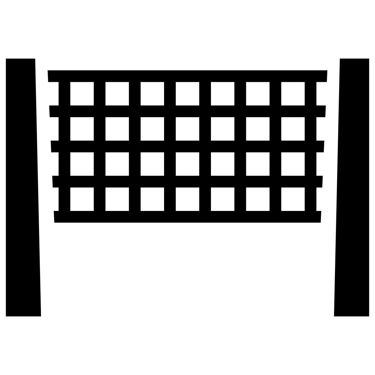 glyph neue style sport net icon