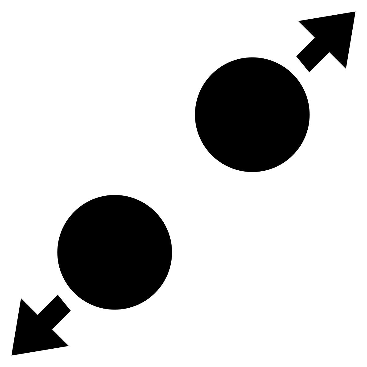 glyph neue style espalhar icon