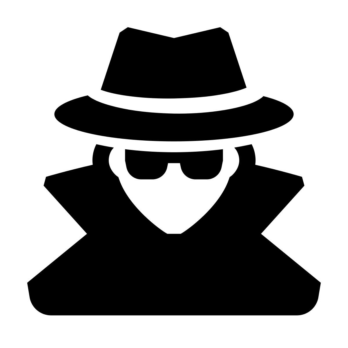 glyph neue style spy icon
