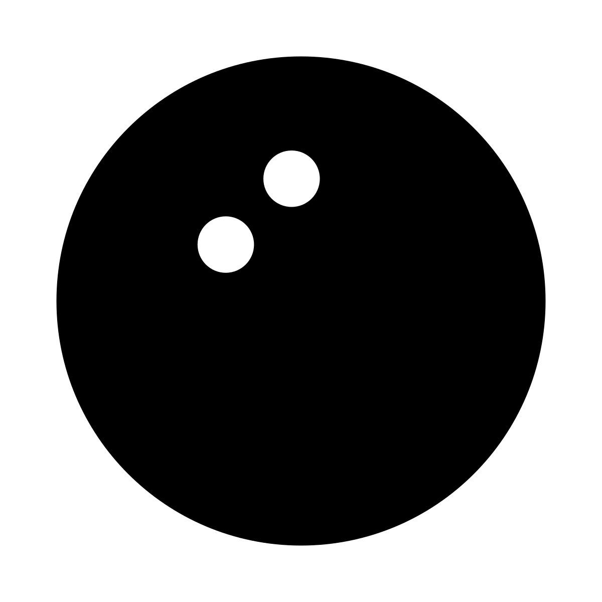 glyph neue style pelota de squash icon