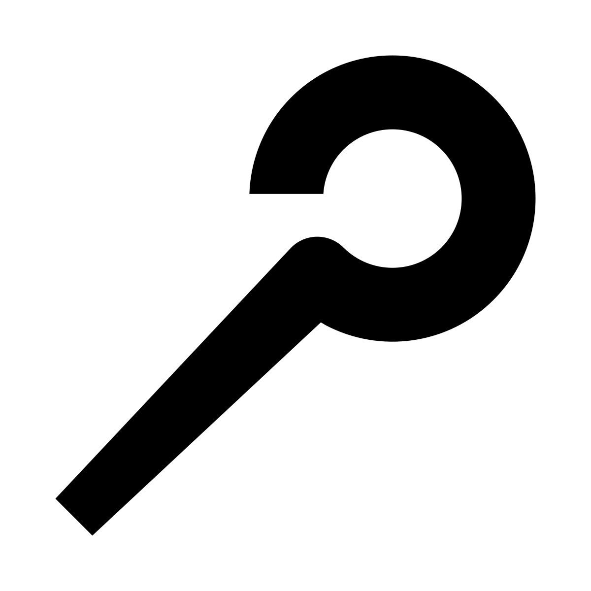 glyph neue style stabstab icon