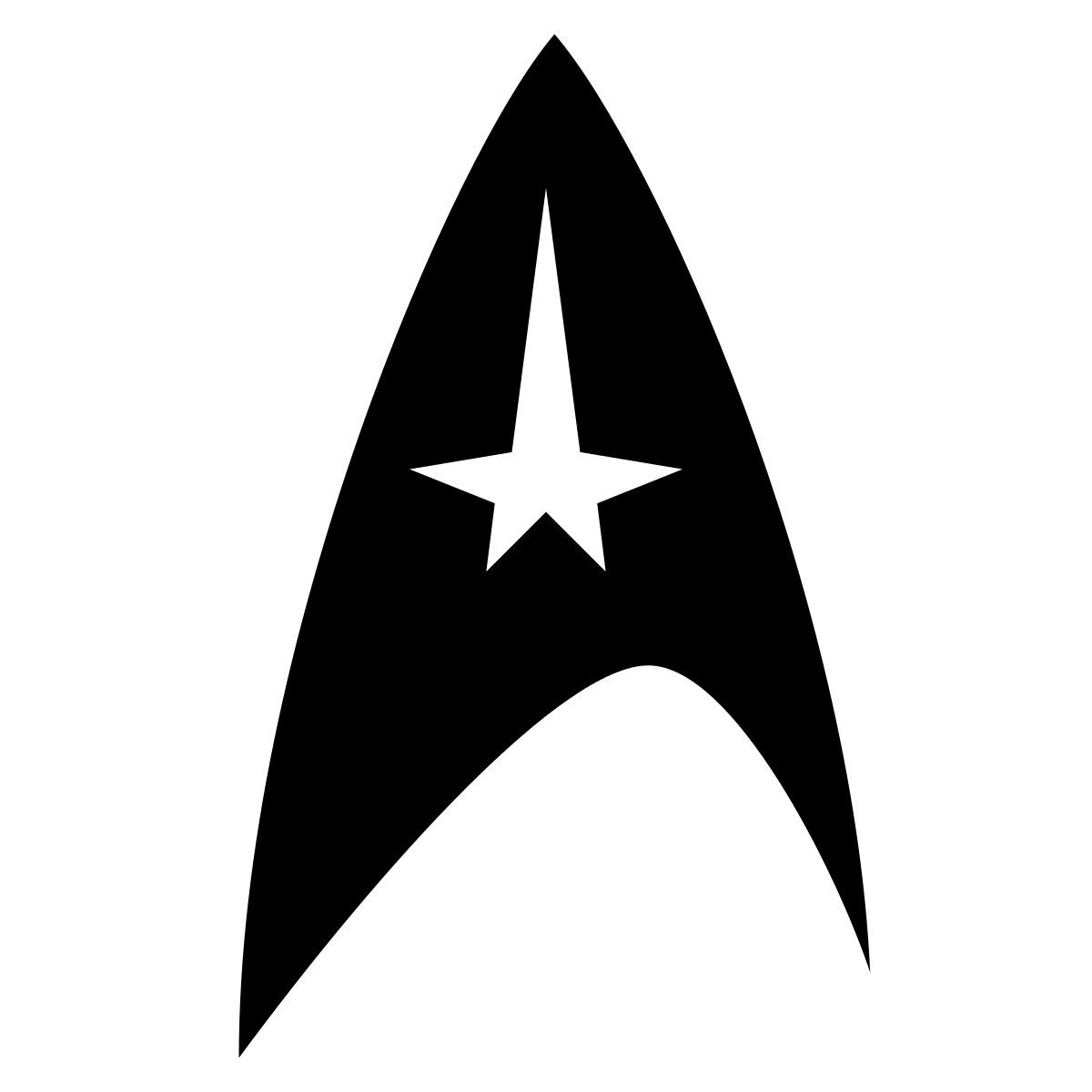 glyph neue style simbolo di star trek icon
