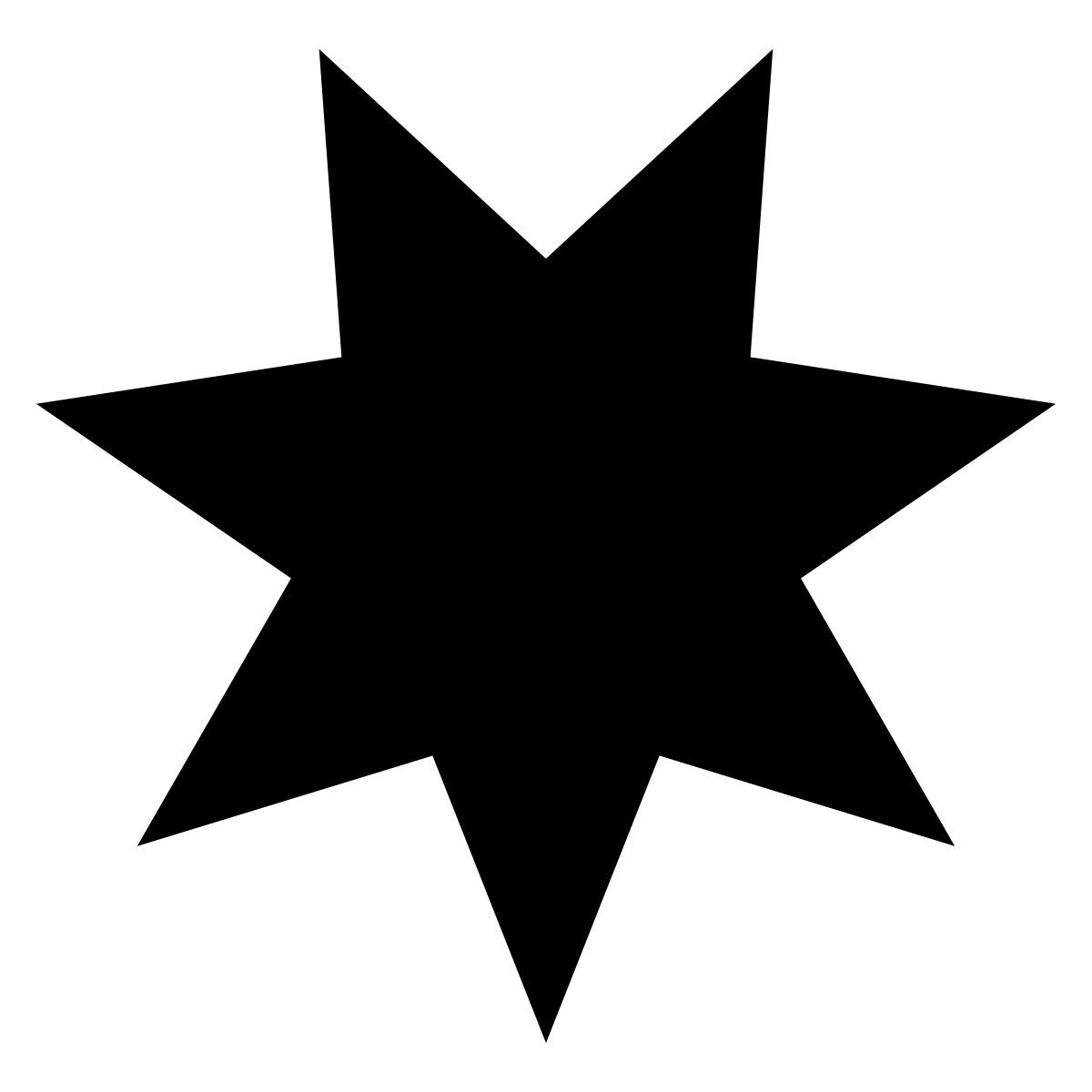 glyph neue style forme d'étoile icon
