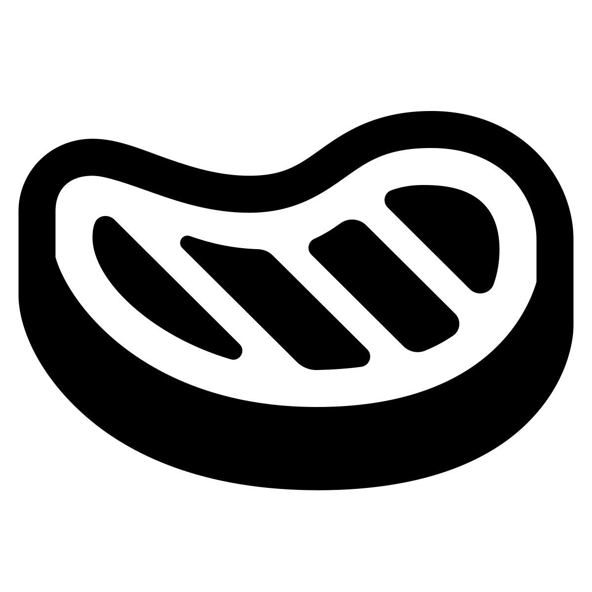 glyph neue style beef icon