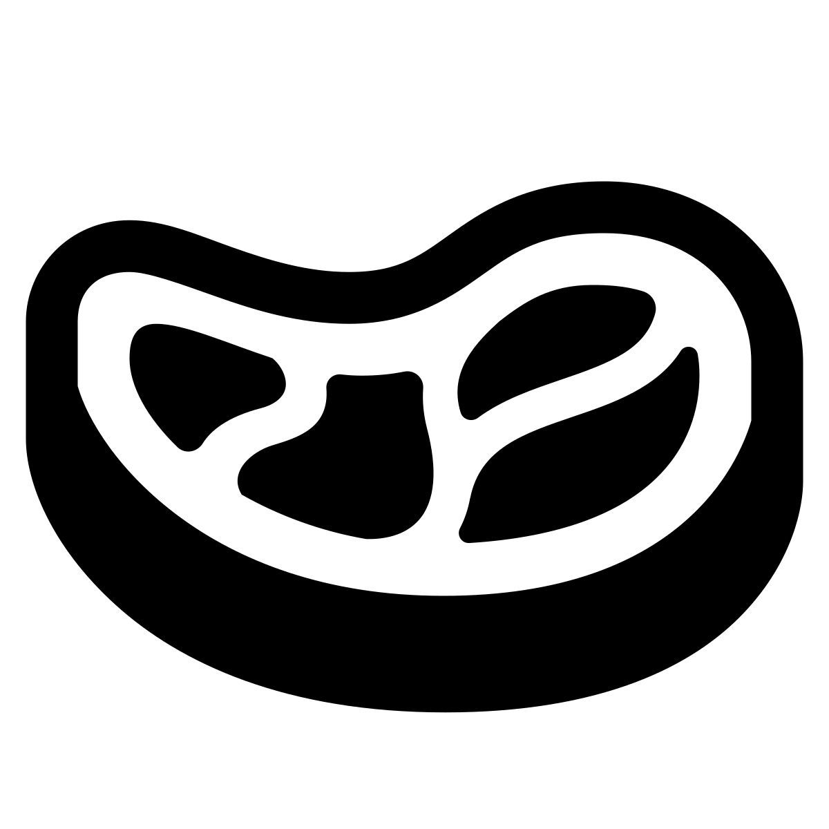 glyph neue style meat icon