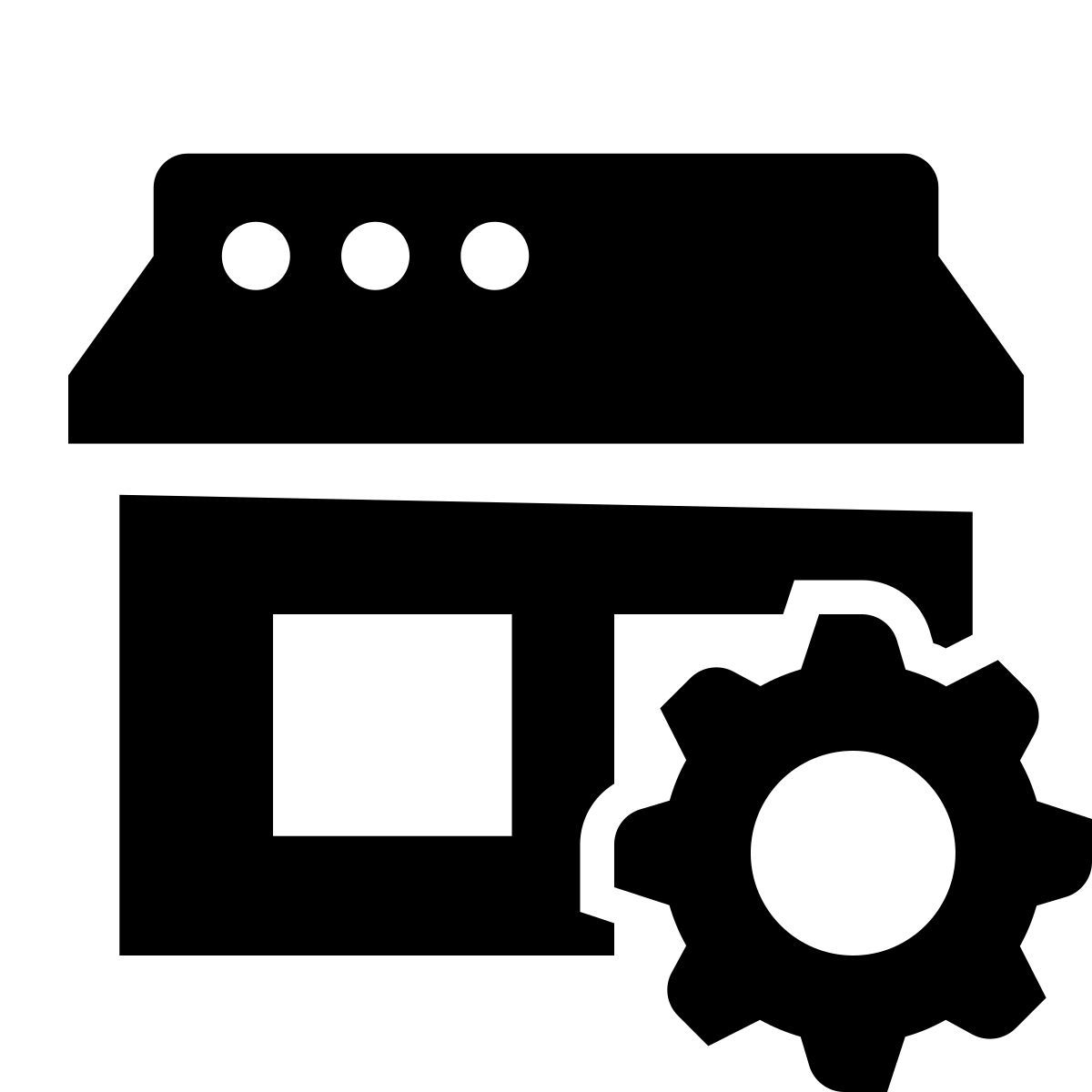 glyph neue style 매장 세팅 icon