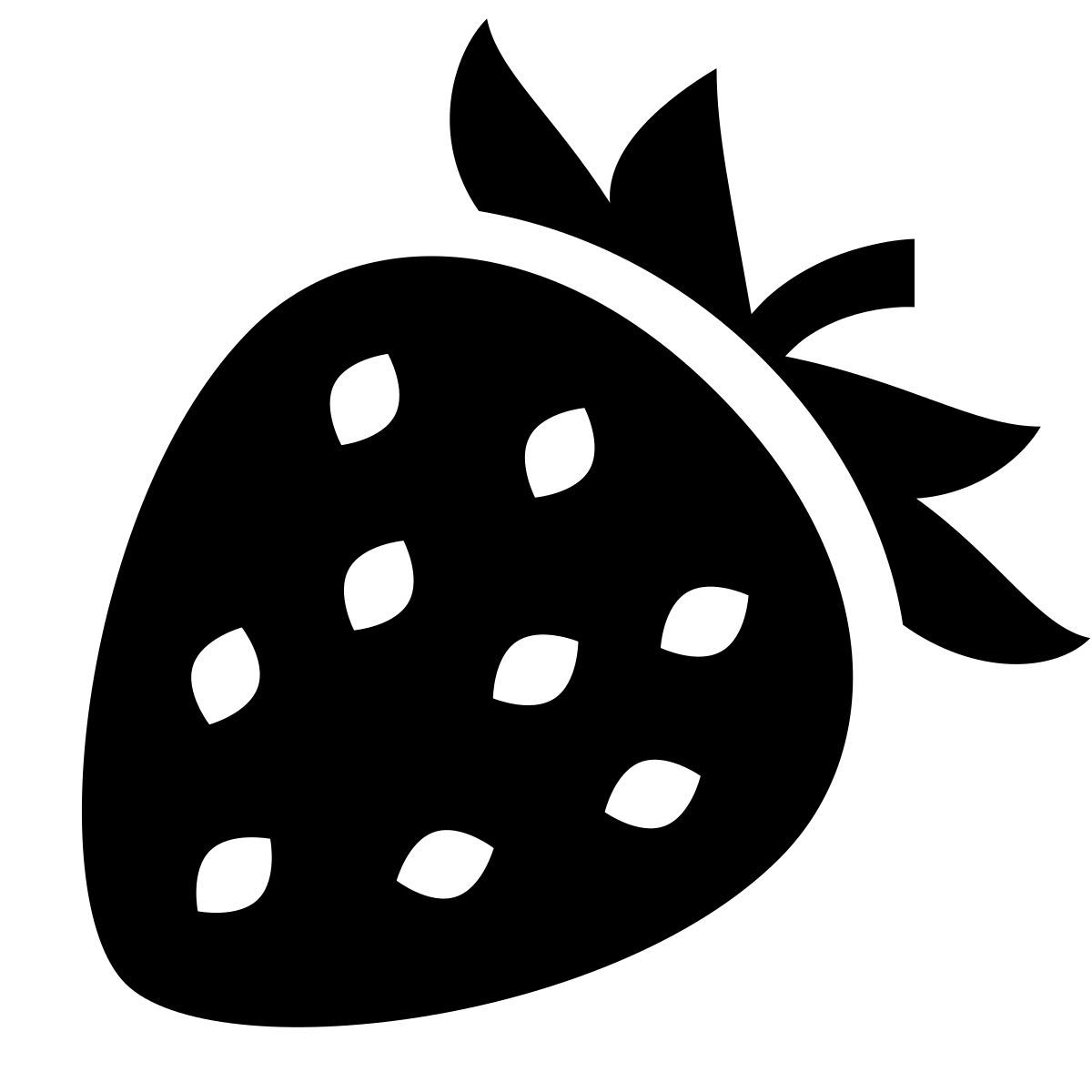 glyph neue style fragola icon