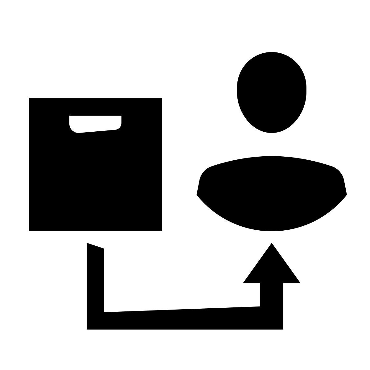 glyph neue style 供应链 icon