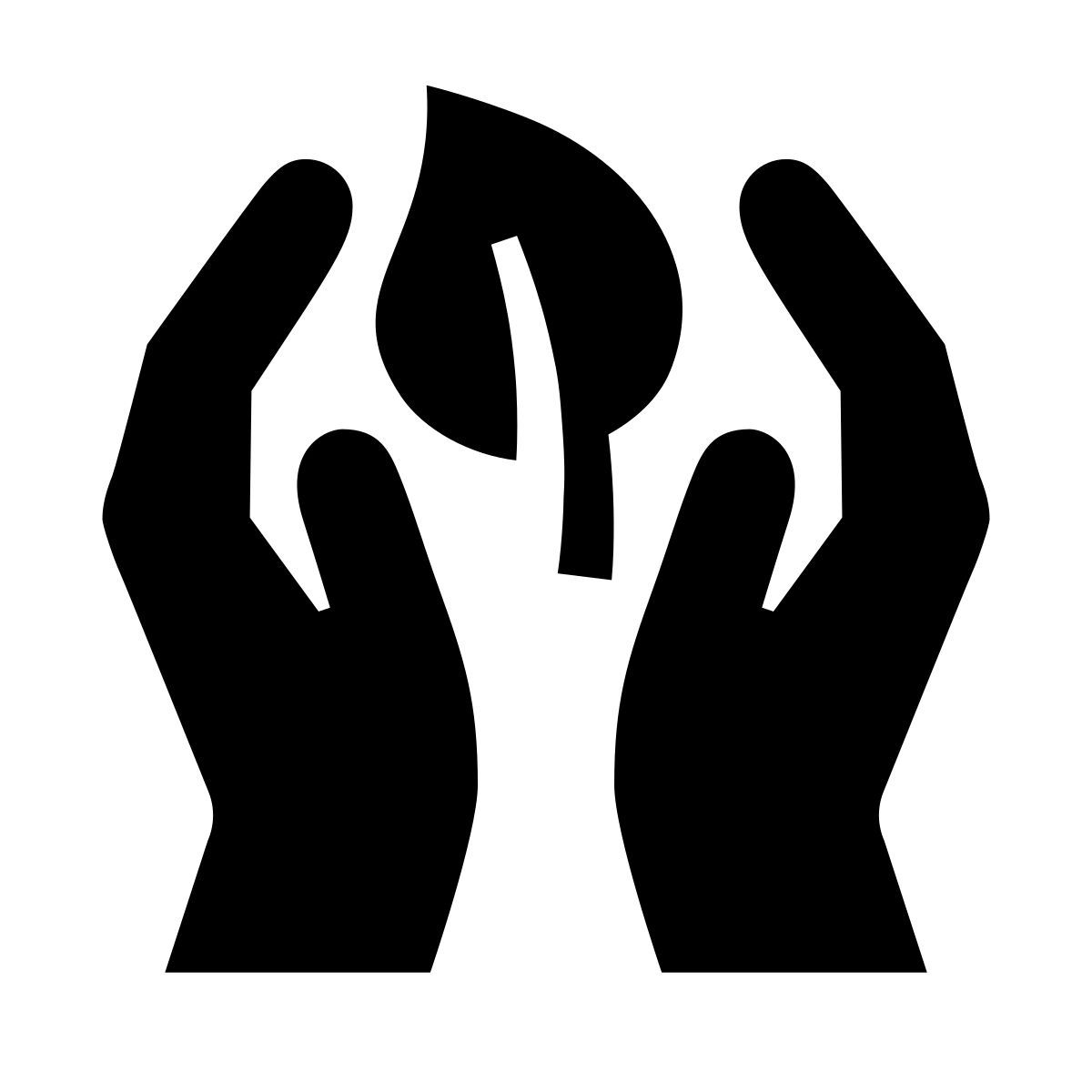 glyph neue style sostenibilità icon