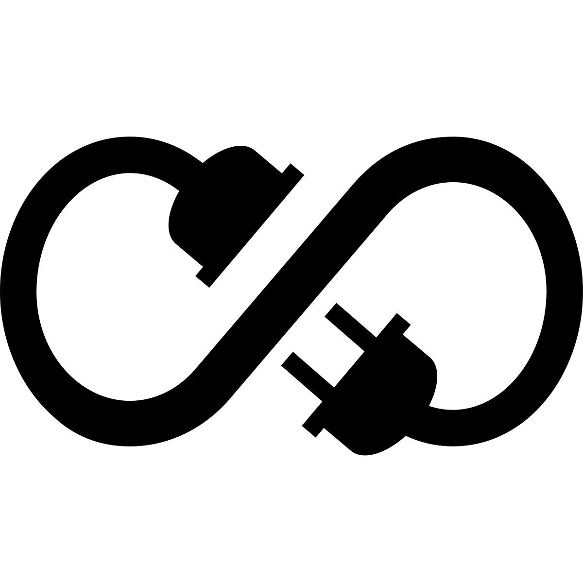 glyph neue style nachhaltige energie icon